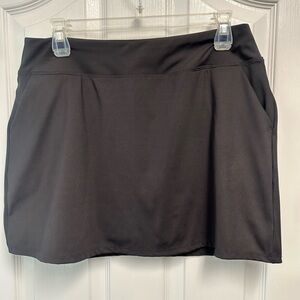 Tommy Bahama Black Golf Skort